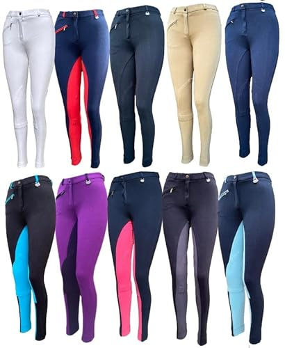 Quality Pantalon d'équitation pour femme Jodhpurs, beige, 30 Size 14 LADIES