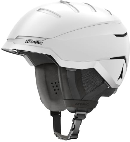 ATOMIC Savor GT Skihelm in Weiß Größe M - Unisex für Erwachsene - 360° Fit System - Überlegener Aufprallschutz - Aircon Belüftungssystem - Kopfumfang 55-59 cm