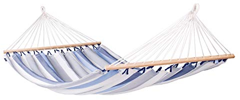 LA SIESTA - Alisio Sea Salt - Doppel-Stabhängematte Outdoor