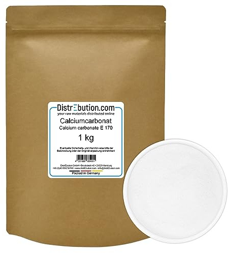 Calciumcarbonat 1kg Pulver Lebensmittelqualität E 170