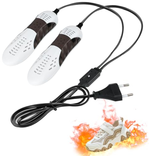 Flintronic Elektrischer Schuhtrockner, Tragbar für Skischuhe, Socken, Schuhe und Handschuhe (EU-Stecker)