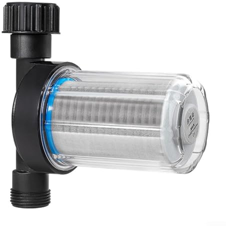 Filtre à eau d'irrigation, filtre à eau d'irrigation de jardin en acier inoxydable pré-filtre pour systèmes de brumisation