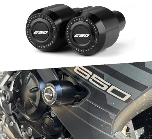 Modeer For K.awasaki Ninja 650 2017~2024 2025 Motorcycle Frame Slider Anti-collision Falling Protection Crash pads ninja650 ninja 650 Accessories (black)