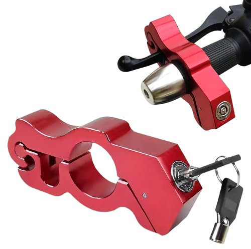 Antivol universel pour guidon de moto, frein avant et embrayage, antivol pour moto tout-terrain, accessoires de moto, serrure de sécurité pour vélo, serrure de frein de moto avec clé