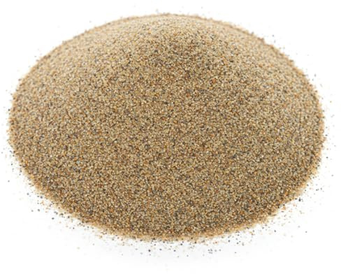 Chicken Sand - Helps Provide a Dry and Clean Enviornment - Promotes Food Digestion, Comes in Resealable Bag - Fresh Water Sand (20 Pounds)