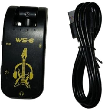 TTETTZ Guitar Headphone Amplifier, Portable Silent Guitar Amplifier, Instrument Accessories, Practice Headphone Amp.