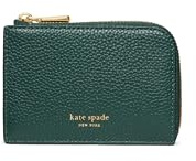 kate spade new york Mini Zip Card Case Pebbled Leather Mini Zip Card Case