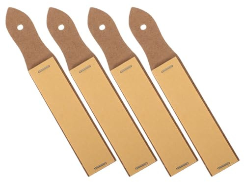 COOPHYA 4 Stück Schleifpapierblöcke für Künstler zum Anspitzen von Pastell und Kohlestiften mit Tragbarem Design und Sandpapier für Outdoor Skizzen und Kunstprojekte