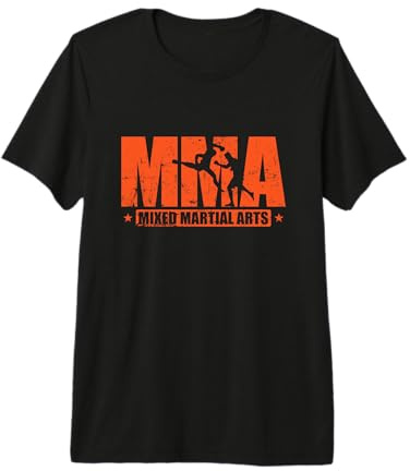 MMA Mixed Martial Arts Kampfkäfig Premium T-Shirt
