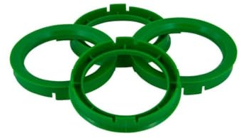 Satz TPI Radnaben-Zentrierringe - 69.1->57.1mm - Grün