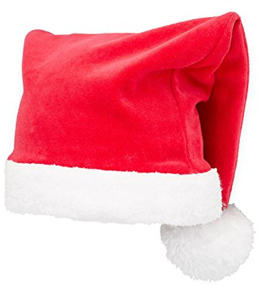 NAME IT Baby Weihnachtsmütze Nikolausmütze (48/49, Rot)