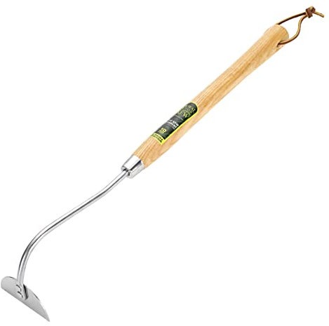 Spear & Jackson 3110KEW Kew Gardens Collection Stainless Steel Onion Hoe 12 Handle, Blue