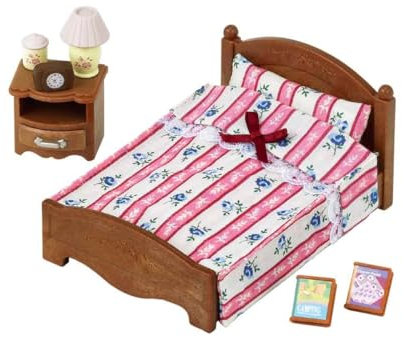 Sylvanian Families 5019 Doppelbett - Puppenhaus Einrichtung Möbel