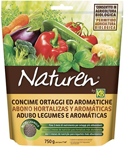 Concime Ortaggi & Aromatiche 750 g Naturen by KB
