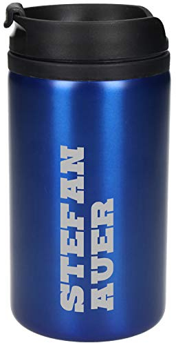 Thermobecher Kaffee to go Venice - Personalisierter Kaffeebecher 250ml - Doppelwandiger Isolierbecher für Tee & Kaffee - Geschenkidee für Männer & Frauen zu Weihnachten - Trinkbecher BPA-frei (blau)
