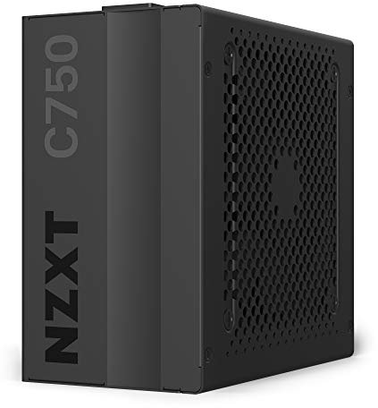 Nzxt C750 - NP-C750M-EU - 750 watts PSU - 80+ Gold Certified - Contrôle hybride silencieux des ventilateurs - Roulements dynamiques fluides - Conception modulaire - Alimentation ATX Gaming