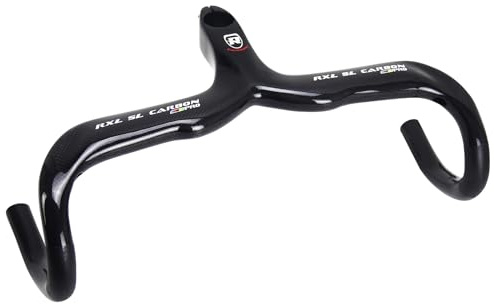 RXL SL fahrrad Lenker rennrad 1-1/8lenker rennrad carbon 3K glänzend schwarz 440 * 120mm