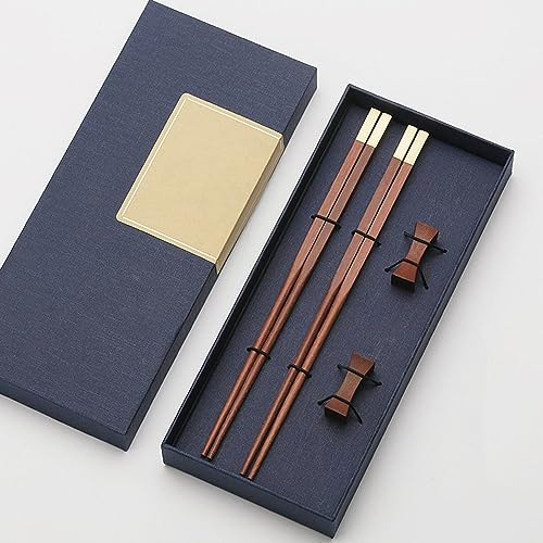 bacchette giapponesi chopsticks Bacchette usa e getta 2 paia, paio di bacchette domestiche antiscivolo(Color:4,Size:)