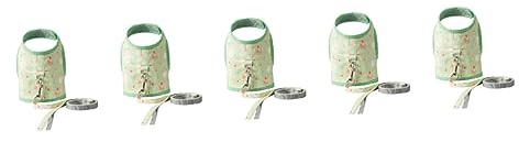 Yardwe 5sätze Cat Mesh Vest Mit Verstellbares Atmungsaktives Geschirr Für Katzen Und Kleine Hunde Süßes Avocado-Design Für Und Outdoor-aktivitäten