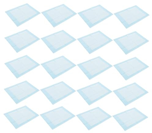 Anneome Sábanas de Cama Gruesas Y Absorbentes de Tejido No Tejido 20 Unidades Compresas Desechables de 45 X 60 Cm Funda para Distintos Tipos de Piel