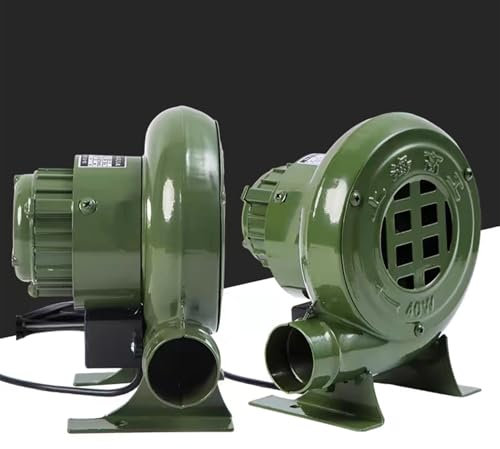 Soffiatore Elettrico - 220V Soffiatore Per Barbecue Ventilatore Centrifugo, Ventole A Filo Di Rame, Soffiatore Per Forgia A Carbone A Basso Rumore, Per Campeggio/Picnic/attività All'aperto(100W)