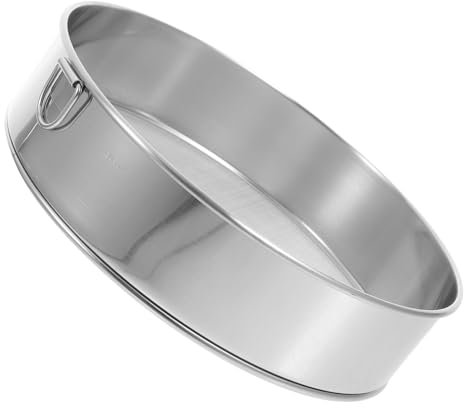 IMIKEYA De Malla Fina De Acero Inoxidable Perfecto Para Tamizar Harina y Azúcar