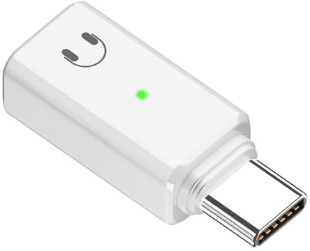 Xatgiouy USB C to Lightning Audio Adapter, USB C Male to Lightning Female Converter for iPhone 16/15 Series, iPad, MacBook & Other Devices, Lossless Sound Quality, Aluminum Casing, Plug and Play