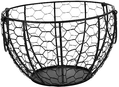 OFFSCH Cesta De Alambre para Frutas Cesta De Almacenamiento De Hierro Duradera Organizador De Cocina para Verduras Multiusos y Sencilla