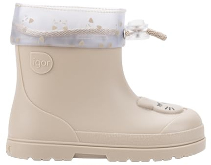 Igor Justerbara Vattentåliga Katt Botiner Barefoot Size 25 Color Beige