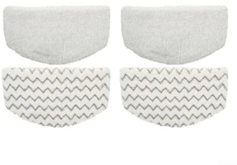Almohadillas de trapeador para Bissell para PowerFresh 1940, serie 1806, paquete de 4 almohadillas de microfibra suave para un uso eficaz