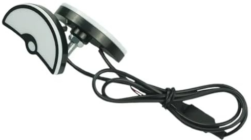 1 Pz. Luci A LED Per Moto Con Occhi Del Diavolo Fari A LED Per Moto Mini Proiettore Lente Luci Decorative Per Auto Universali Indicatore