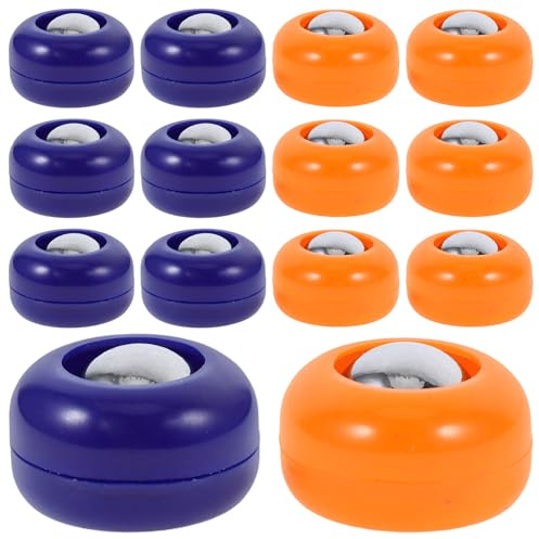 Beavorty 20 Kleiner Sportbälle aus Pp für Shuffleboard und Tisch Curling Bunt Langlebig Vielseitig Einsetzbar für Familie Büro und Zuhause