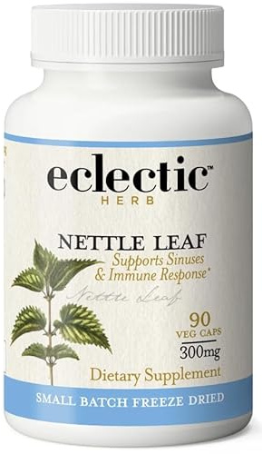 Eclectic Nettles Leaf Freeze Dried Vegetables, Blue, 90 Count