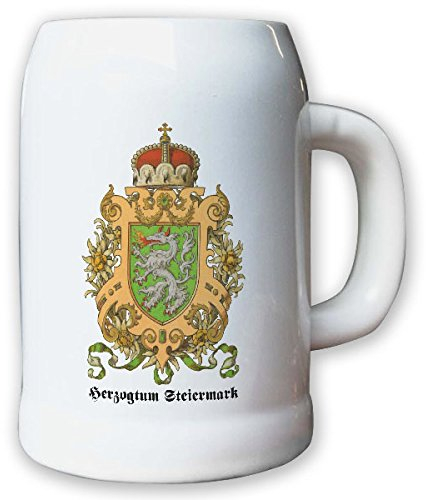 Krug/Bierkrug 0,5l - Herzogtum Steiermark Österreich Graz Herzog Adler #9467