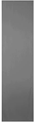 Bestlivings Blickdichter Flächenvorhang mit Zubehör (60x245 cm/Dunkelgrau), in vielen Variationen