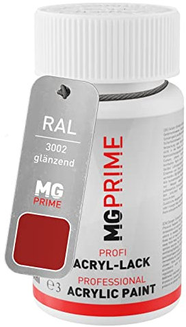 MG PRIME RAL 3002 Karminrot/Carmine red glänzend Lackstift 50 ml schnelltrocknend