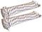 EUROXANTY Cuerda para Tender Ropa | Resistente y Duradera Azoteas y Campings | Cuerda De Acampada Blanca con Rayas 20 m x2