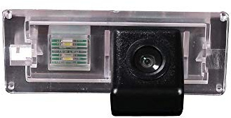 Telecamera HD per retromarcia auto impermeabile macchina fotografica di parcheggio Sostituzione per E53 X5 E46 318 3er 316i Mini Cooper R50 R52 R53 E88 Coupe Cabrio F22 F23 F45 F46 (No.7020(73x33mm))