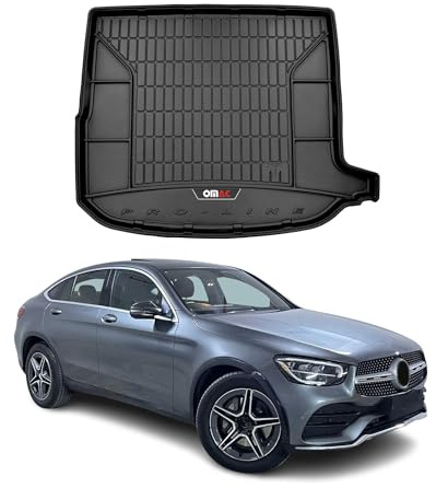 OMAC Kofferraumwanne für Mercedes GLC C253 2015-2022 TPE | Laderaumwanne, Kofferraummatte, Allwetter, fahrzeugspezifisches Produkt, 3D-Passform, Antirutsch, wasserdicht