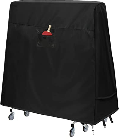 LINGJIONG Abdeckung für Tischtennisplatte | UV-beständige Ping-Pong-Tischabdeckung mit Tasche | Tischtennis-Schutzhülle für den Allwetterschutz im Freien