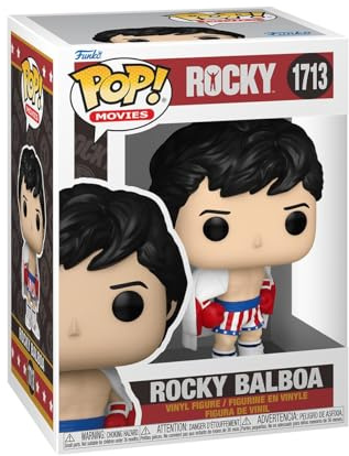 Funko POP! Movies: Rocky - Rocky IV | Offizielles Action/Adventure Merch - Vinyl Sammelfigur als Regal Deko - Geschenkidee zum Geburtstag für Fans und Sammler