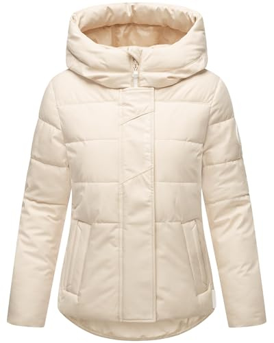 MARIKOO Veste d'hiver chaude matelassée pour femme avec bretelles de sac à dos intégrées avec Elira 16 XS à 3XL