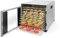 HENDI Essiccatore alimentare, con 10 griglie, per l’essiccazione di frutta, verdura e carne, timer, intervallo di temperatura da 35º a 75ºC, 230V/1000W, 430x535x(H)416mm, acciaio inossidabile