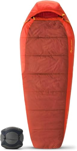 SEA TO SUMMIT - Hamelin Schlafsack aus Kunstfaser (–1 °C) - Konturiert - Free-Flow-Reißverschluss - Revive Loft-Isolierung - RCS-Recyclingmaterialien - Für Camping & Wanderungen