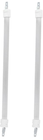 Ciieeo Résistance Quartz Infrarouge de Rechange pour Radiateur Électrique, Tube Chauffant en Céramique et Quartz, Chauffage Uniforme, Lot de 2 Pièces