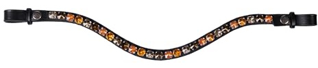 HKM Cherry Stirnband, Bernstein, Warmblut
