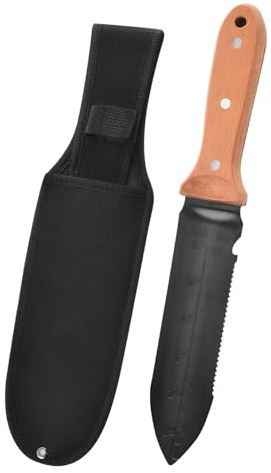 Pala a Mano,Ergonomica e Resistente Con Misurazione della Profondità,Manuale Portatile per Giardinaggio - per Diserbo Scavo Piantagione Terrazzo Balcone Casa Giardinieri Uomo