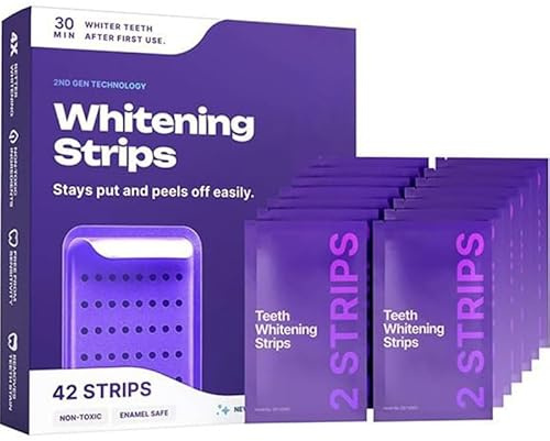 Dr Dent Dientes Tiras Blanqueadoras Dentales Púrpura (1 Stück - 42pc)