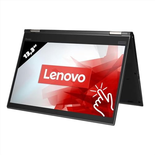 Lenovo Thinkpad X390 Yoga Business Laptop 13,3 Écran tactile 2 en 1, Ordinateur portable Intel Core i5 8th, RAM 8 Go, SSD 128 Go, Wi-Fi, Win 11 Pro préinstallé + Libre Office (reconditionné)