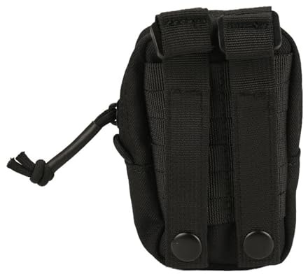 Robusta borsa per attrezzature aggiuntive con cuciture rinforzate, capacità 1 kg, stoccaggio a più strati per alpinismo, campeggio, attrezzatura da combattimento, guanti per sport all ' aperta